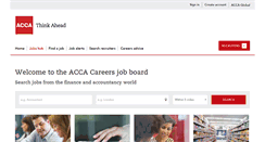 Desktop Screenshot of accacareers.com